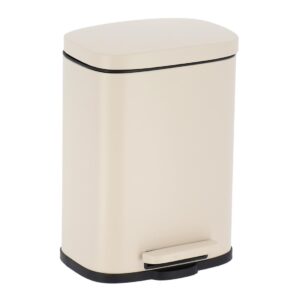 Κάδος απορριμάτων εκρού soft close 5L/21x18