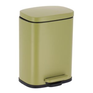 Κάδος απορριμάτων πράσινος soft close 5L/21x18