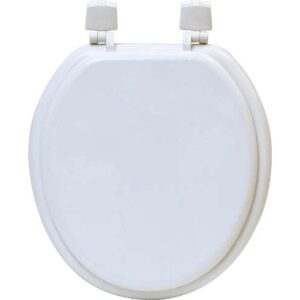 Καπάκι λεκάνης ξυλινο λευκό 45x37cm 06.4105100