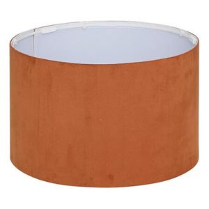 Καπέλο φωτιστικού πτυσ.βελουτέ  Terracotta Φ30x20cm 07.213782A