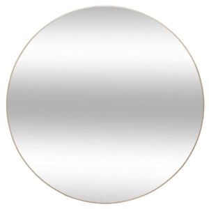 Καθρέπτης στρογγ/χρυσό πλαίσιο Φ110cm 07.195233B