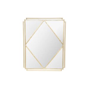 Καθρέπτης τοίχου μεταλ.χρυσός 54Χ68εκ. 07.182051