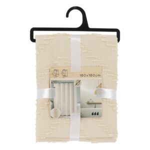 κουρτίνα μπάνιου εκρού 180Χ180 06.1220161