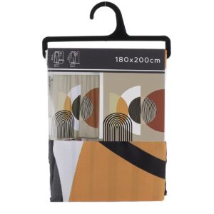 Κουρτίνα μπάνιου polyester TRENDY 180Χ200 06.1200746