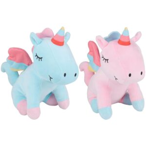 Μονόκερος λούτρινο 2χρώματα  15x 21