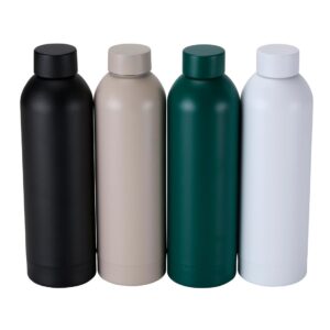 Μπουκάλι θερμός 4χρώματα 600ml/7x24cm 03.50676