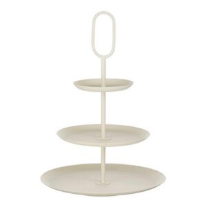 Πιατέλα τριώροφη cream 38x55cm 02.1190471