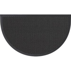 Ποδόμακτρο ημικύκλιο pvc  γκρι 43Χ76 05.86276940