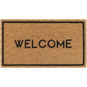 Ποδόμακτρο κοκοφοίνικας/pvc "welcome" 33Χ60cm 05.862041002