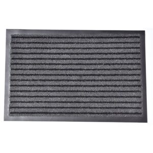 Ποδόμακτρο pp με λάστιχο γκρι με μαύρο  40Χ60 05.14714940