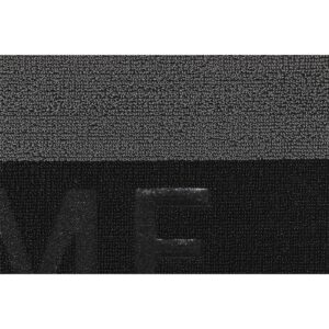 Ποδόμακτρο PVC HOME μαύρο 45x75cm 05.144311013