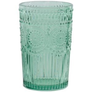 Ποτήρι νερού πράσινο s/4 κλασικό 360ml/7