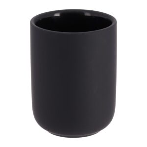 Ποτήρι οδοντ.μαύρο stoneware 300ml/7