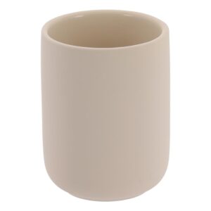 Ποτήρι οδοντ.μπεζ stoneware 300ml/7