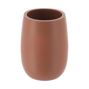 Ποτήρι οδοντόβουρτσας polyresin  Mocha 350ml/7