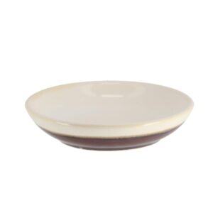 Σαπουνοθήκη κεραμ.2χρωμη καφέ 06.64158169