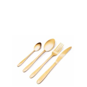 Σετ μαχαιροπήρουνα χρυσό 16τεμ 03.25464