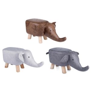 Σκαμπώ ελέφαντας 3χρώματα 58 x 22