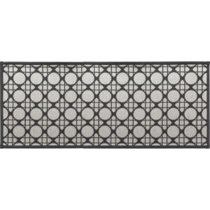 Χαλί κουζίνας polyester/GEOMETRIK NOIR 50x120cm 05.470091086