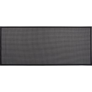 Χαλί κουζίνας Vinyl Black/Silver 50x120cm 05.4802396