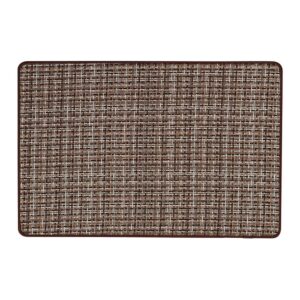 Χαλί κουζίνας wooven polyester καφέ pixel 45Χ60 05.47022604