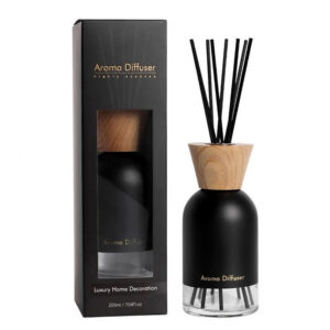 Αρωματικό χώρου "Green Wood" με οικολογικά μαύρα sticks σε κομψό μπουκάλι 200ml 02.817.00 - Box In Θεσσαλονίκη - 25ης Μαρτίου 111