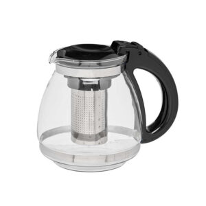 Γυάλινη Τσαγιέρα Vivalto με Ανοξείδωτο Φίλτρο 1.5L | 20x14x16cm | Teapot Φίλτρου για Τσάι & Ροφήματα | 029.82281 - Box In Θεσσαλονίκη - 25ης Μαρτίου 111