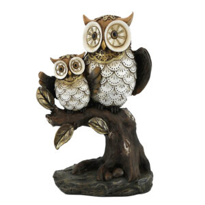 Διακοσμητικές Κουκουβάγιες Polyresin σε Κλαδί 17x22.5cm | Modern Nature Decor | 19952M - Box In Θεσσαλονίκη - 25ης Μαρτίου 111