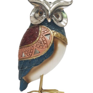 Διακοσμητική Κουκουβάγια Polyresin Εκρου/Χρυσή 8.5x8x15.5εκ 17022C - Box In Θεσσαλονίκη - 25ης Μαρτίου 111