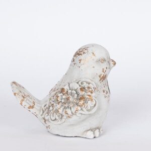 Διακοσμητικό Πουλί Τσιμεντένιο Λευκό 20.5x17x18cm | 752-28584 – Μεγάλο Μοντέρνο Αγαλματίδιο Zen - Box In Θεσσαλονίκη - 25ης Μαρτίου 111