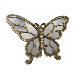 Διακοσμητικό Τοίχου Πεταλούδα Χρυσή 23.5x18cm με Καθρέπτη | Πολυεστερικό Deco | 29770-24 - Box In Θεσσαλονίκη - 25ης Μαρτίου 111