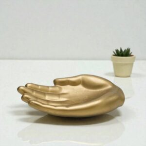 Διακοσμητικό Χέρι Κεραμικό Χρυσό 31.5x17x6.5cm | 819-00105 – Luxury Glam Αγαλματίδιο Τέχνης - Box In Θεσσαλονίκη - 25ης Μαρτίου 111