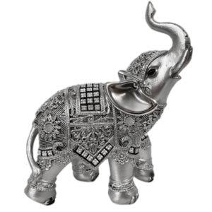 Διακοσμητικός Ελέφαντας Πολυεστερικός Σε Ασημί Χρώμα 11x5x13.5cm 22526Y - Box In Θεσσαλονίκη - 25ης Μαρτίου 111