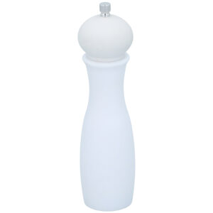 Επιτραπέζιος Ακρυλικός Μύλος για Αλάτι ή Πιπέρι Λευκό 5
