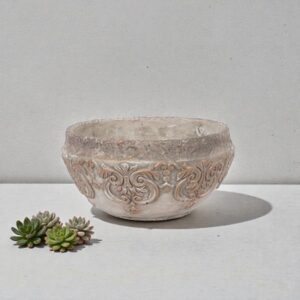 Κασπώ Τσιμεντένιο Μπεζ 20x20x10.5cm | 752-18054 – Minimalist Concrete Planter για Εσωτερική Διακόσμηση - Box In Θεσσαλονίκη - 25ης Μαρτίου 111