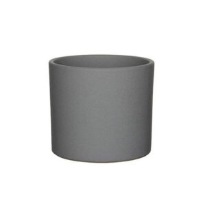 Κασπώ κεραμικό γκρι σκούρο ματ Φ12Η10cm | 02.1063282 - Box In Θεσσαλονίκη - 25ης Μαρτίου 111