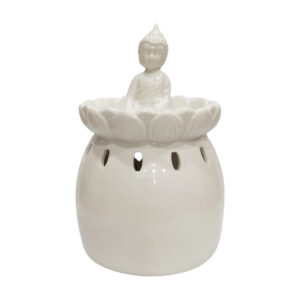 Κεραμικός Λευκός Αρωματιστής "Baby Budha"