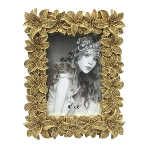 Κορνίζα Polyresin Χρυσή Ανάγλυφη Λουλούδια για φωτογραφία 10Χ15εκ. | 22210-46 - Box In Θεσσαλονίκη - 25ης Μαρτίου 111