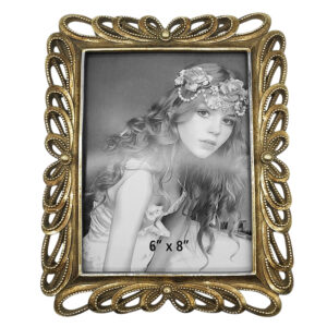 Κορνίζα Χρυσή Ανάγλυφη για φωτογραφίες 20×25 (διαθέτει και κρέμαση τοίχου) Polyresin 20931-81 - Box In Θεσσαλονίκη - 25ης Μαρτίου 111