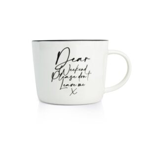 Κούπα από λευκή Πορσελάνη Weekend 320ml Dutch Rose DR182281 - Box In Θεσσαλονίκη - 25ης Μαρτίου 111