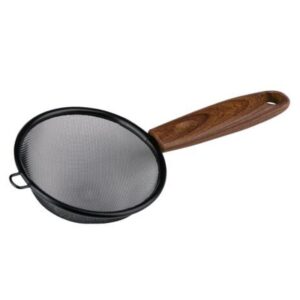 Μεταλλικό Σουρωτήρι χειρός με χειρολαβή απο βακελίτη 21