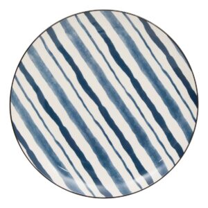 Πιάτο Φαγητού "Umami" Ρηχό Πορσελάνινο Blue Stripe D26.5cm 07.217078D - Box In Θεσσαλονίκη - 25ης Μαρτίου 111