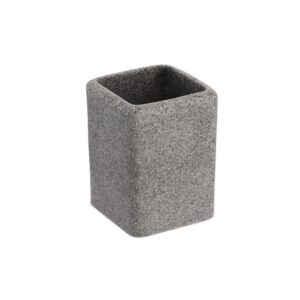 Ποτήρι μπάνιου polyresin γκρι /ΤΕΛΟΣ - Box In Θεσσαλονίκη - 25ης Μαρτίου 111