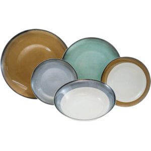 Σερβίτσιο Πιάτων 20τμχ "Fantastic" Cryspo Trio από Πορσελάνη | 25.431.40 – Elegant Dining Set - Box In Θεσσαλονίκη - 25ης Μαρτίου 111