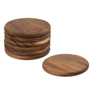 Σετ 6 Σουβέρ από Ξύλο Ακακίας | Ø10cm | Φυσική Κομψότητα - Box In Θεσσαλονίκη - 25ης Μαρτίου 111