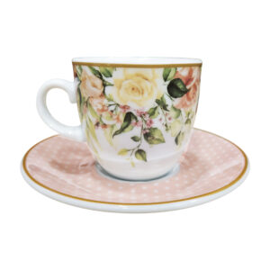 Σετ 6 Φλιτζάνια Καφέ Πορσελάνινα "Autumn Flowers" 110cc | Bohemia House | D220804 - Box In Θεσσαλονίκη - 25ης Μαρτίου 111