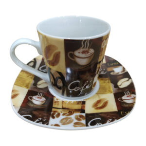 Σετ 6 Φλυτζάνια Καφέ "Coffee" από Πορσελάνη 110ml | R10038-262 - Box In Θεσσαλονίκη - 25ης Μαρτίου 111