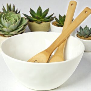 Σετ Σαλατιέρα 3 Τεμαχίων "Magna Hand Pich XL" Πορσελάνη 26x12cm | 37.150.11 – Artisan Serving Set - Box In Θεσσαλονίκη - 25ης Μαρτίου 111