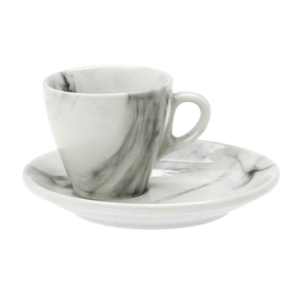 Σετ ένα Φλυτζάνι Καφέ Με Πιατάκι "Onyx Marble " 100ml  47.900.16 - Box In Θεσσαλονίκη - 25ης Μαρτίου 111