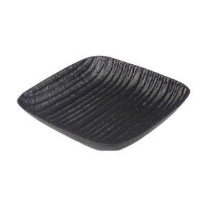 Τετράγωνο μεταλλικό μπωλ σε μαύρο χρώμα 23x23x6cm 955520-B - Box In Θεσσαλονίκη - 25ης Μαρτίου 111